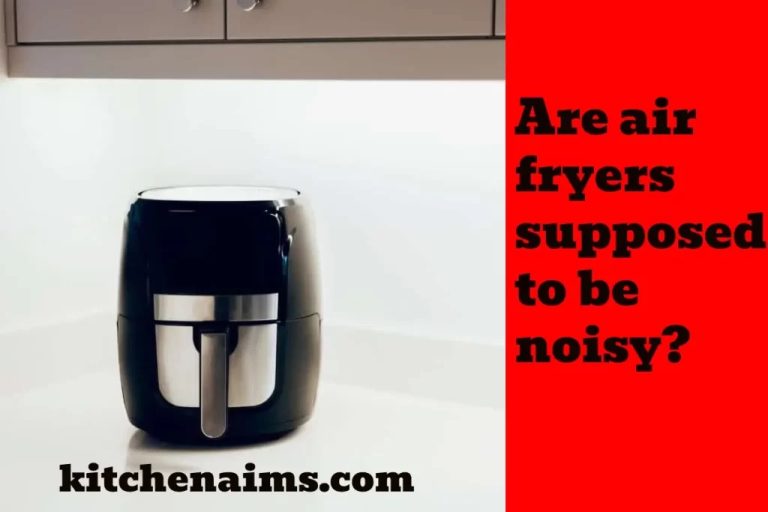 Are Air Fryers Loud?