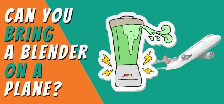 Can you Bring a Blender on a Plane? – What TSA Says?