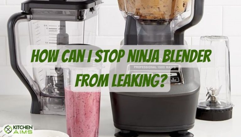 Ninja Blender Leaking from Bottom? - Here's How to Fix It!