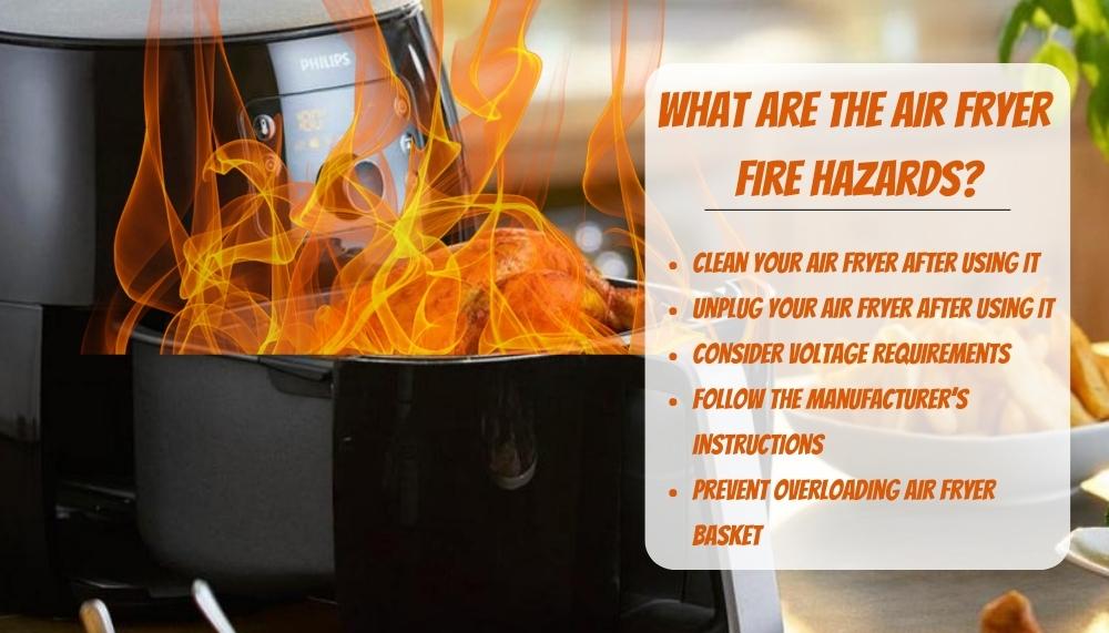 What To Do if Air Fryer Catches Fire