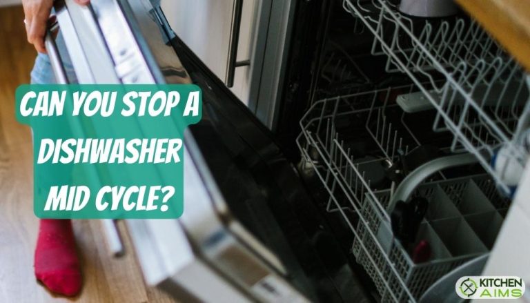 Can you Stop a Dishwasher Mid Cycle? Is There Any Harm?