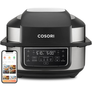 COSORI Electric air fryer and grill combo