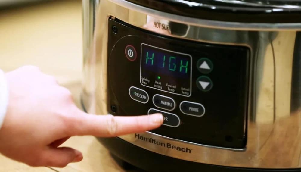Slow Cooker Cooking at High Temperature