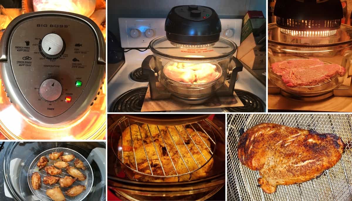 Big Boss Non-Toxic Glass Air Fryer cooking test